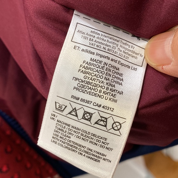 RARE! **NWOT **Mary Katrantzou x adidas Sporty Bomber Jacket For Women - Picture 14 of 15